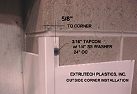 Wall Panel Outside Corner Trim - 4